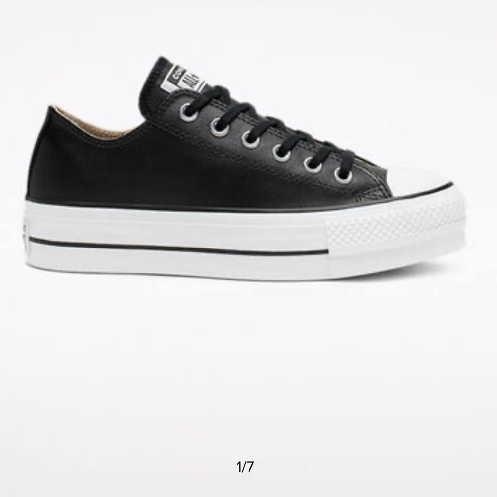 Leather Platform Converse